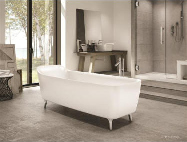 FLEURCO Encore free standing bathtub, bathroom renovating ideas and designs Barrie Ontario 705-309-0758