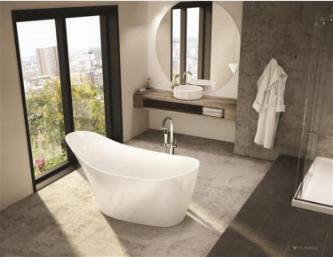 FLEURCO MOLTO free standing bathtub, bathroom renovating ideas and designs Barrie Ontario 705-309-0758