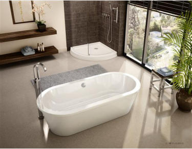 FLEURCO TRANQUILITY free standing bathtub, bathroom renovating ideas & designs Barrie 705-309-0758