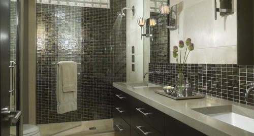 Kohler Forest Tile Bathroom, bathroom renovating ideas and designs Barrie Ontario 705-309-0758