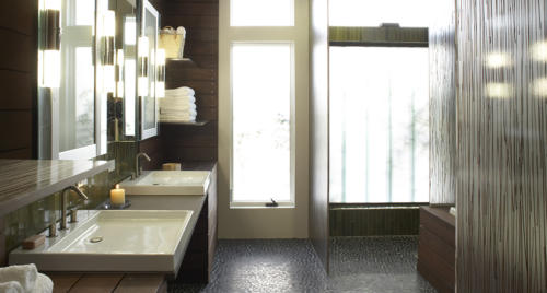 Kohler San Franciscos Green Bathroom, bathroom renovating ideas and designs Barrie Ontario 705-309-0758