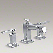 Kohler Warm, Modern Powder Room Bathroom-3